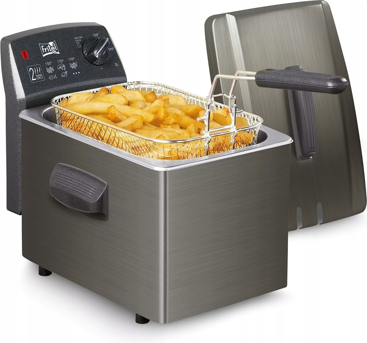 Fritel Fryer Turbo SF 4368 – Frytkownica olejowa o pojemności 4L