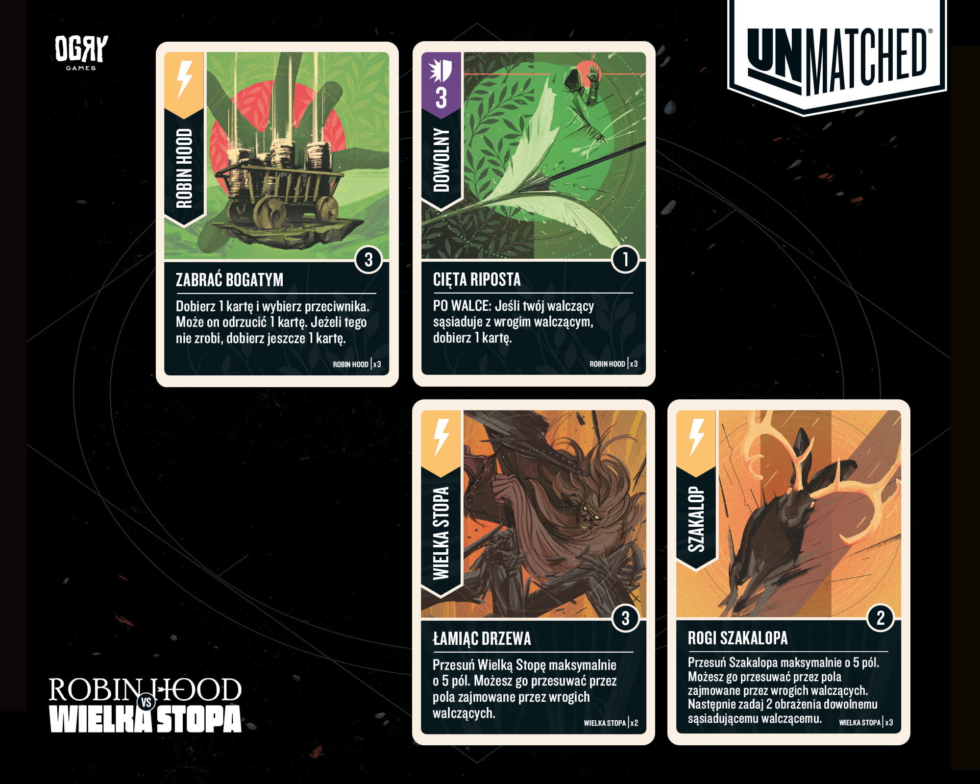 Możliwość mieszania bohaterów z różnych zestawów