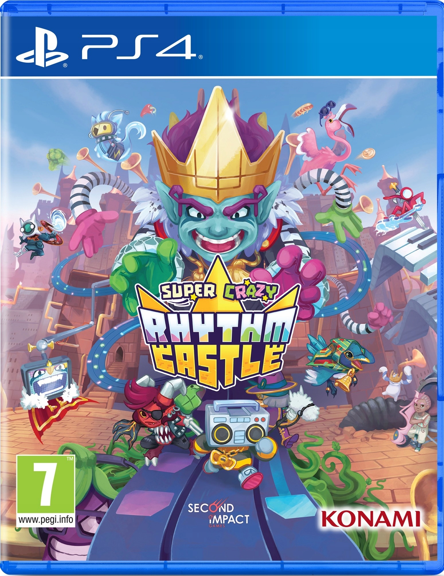 Super Crazy Rhythm Castle PS4 – Chaotyczna przygoda rytmiczna