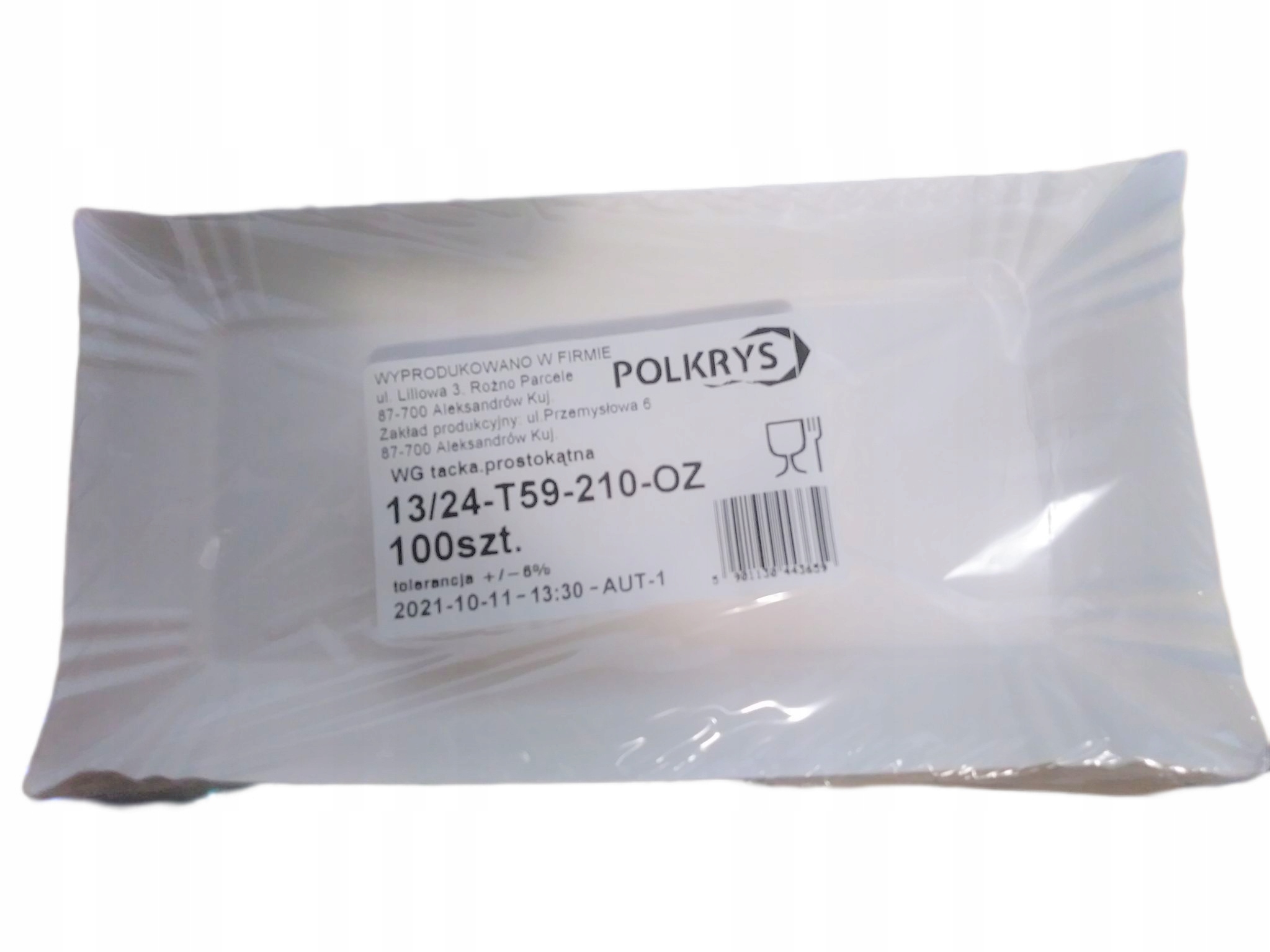 Tacka prostokątna 13/24 100 szt.