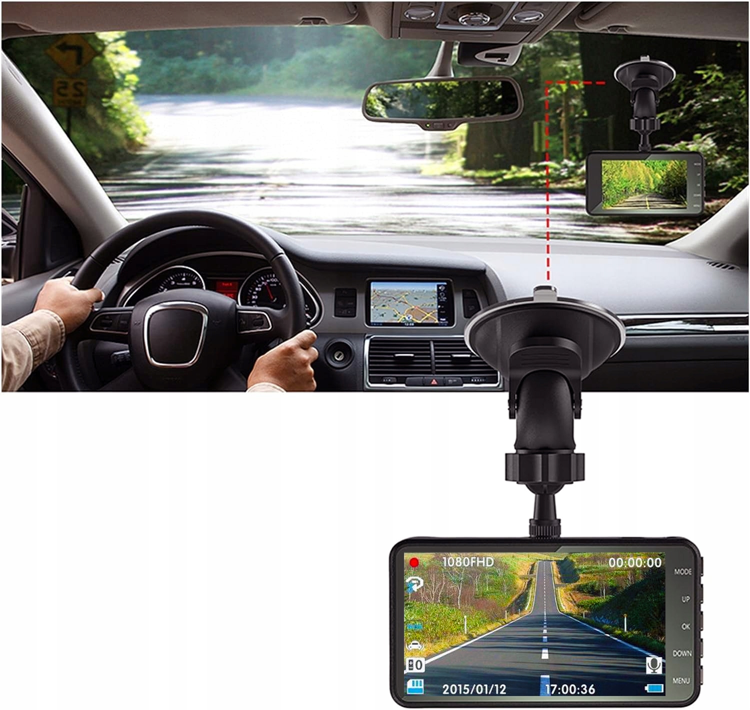 Główne cechy wideorejestratora SMUVE CamX Dual