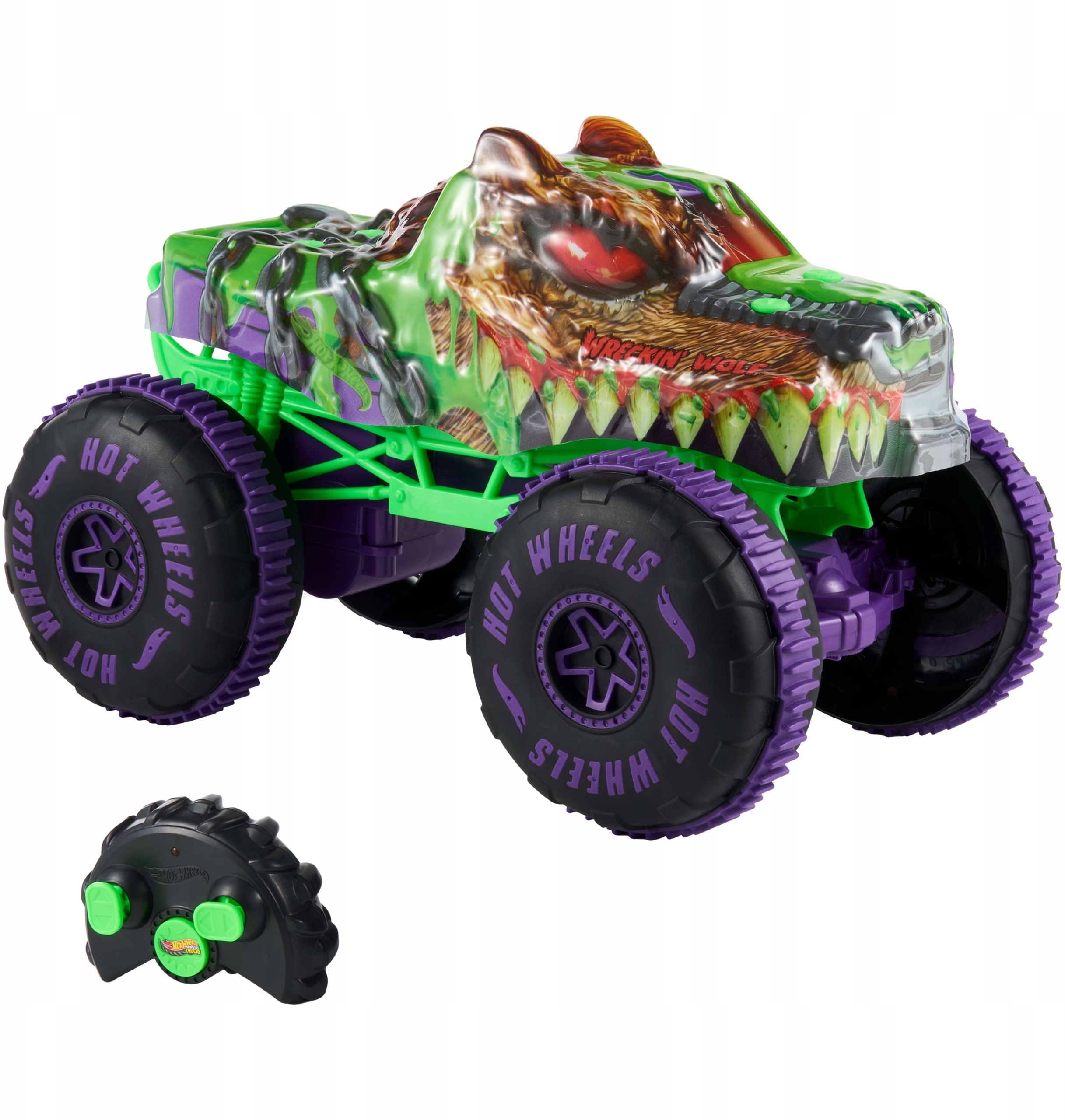 Potężne funkcje Hot Wheels Monster Trucks