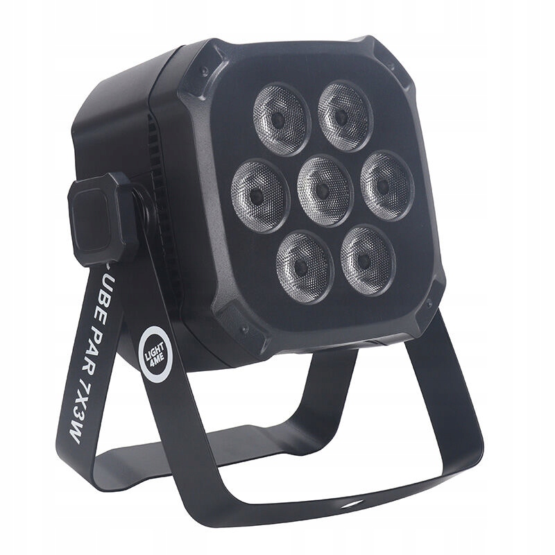 LIGHT4ME CUBE PAR 7X3W – Profesjonalny reflektor LED do oświetlenia scenicznego