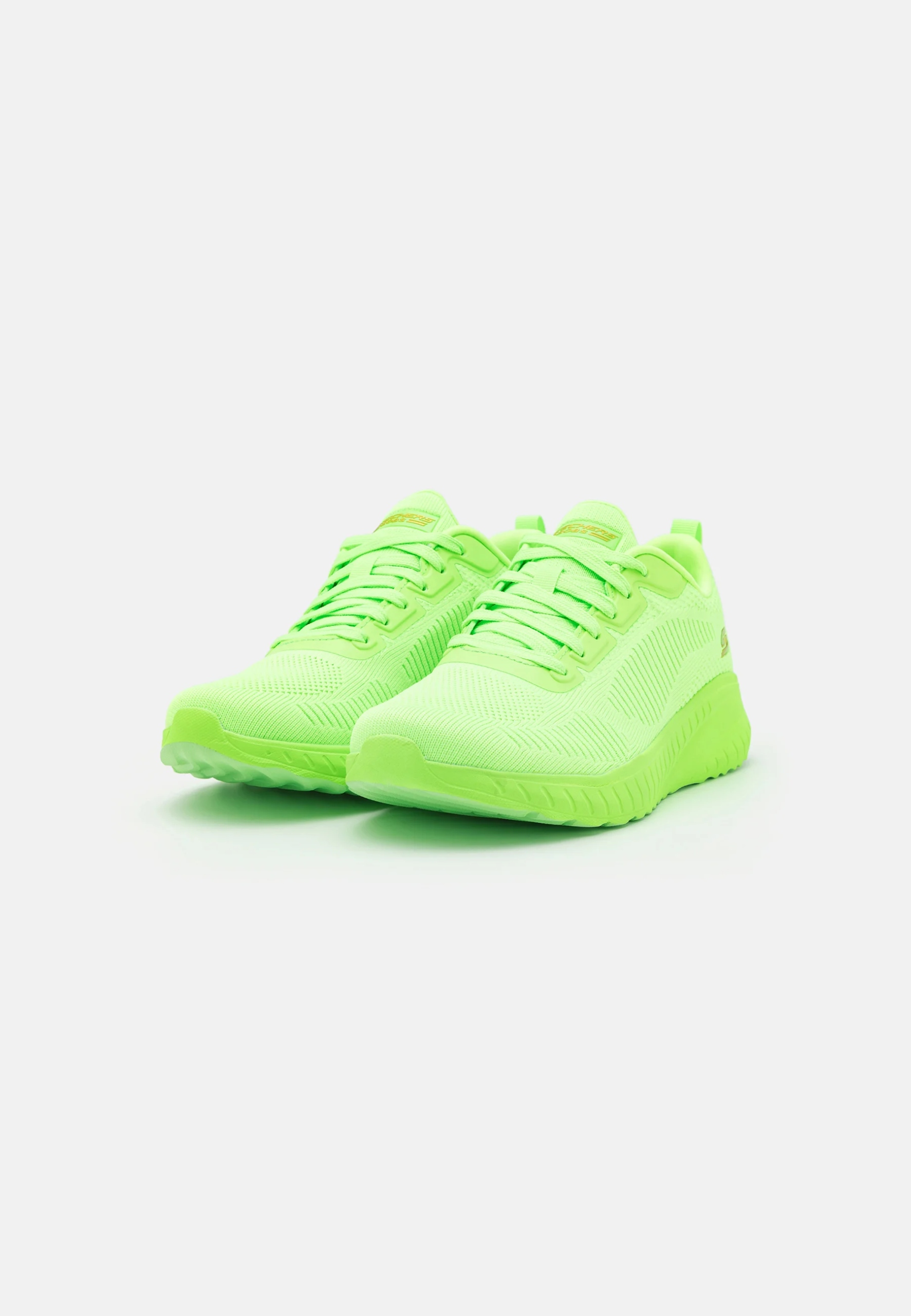 Buty damskie SKECHERS BOBS Squad Chaos (117216-LIME) – Styl i komfort na co dzień