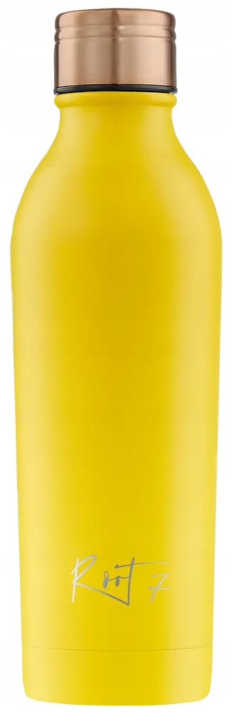 Butelka termiczna Powder Coated Yellow 500 ml – Idealny towarzysz na każdą okazję