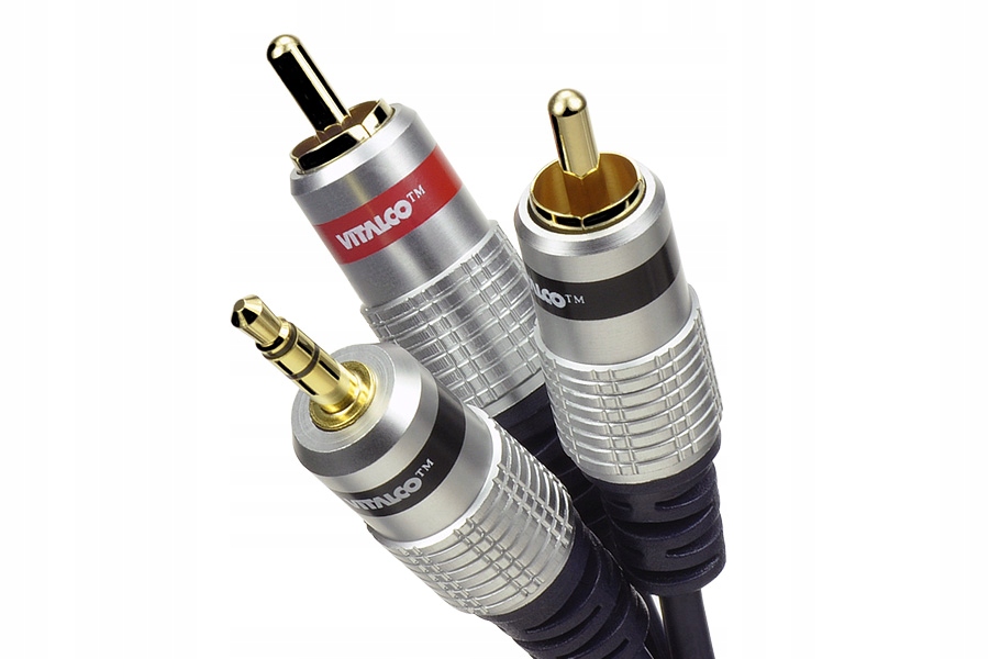 Złącza mini Jack 3,5mm i 2x RCA – Uniwersalne połączenie audio