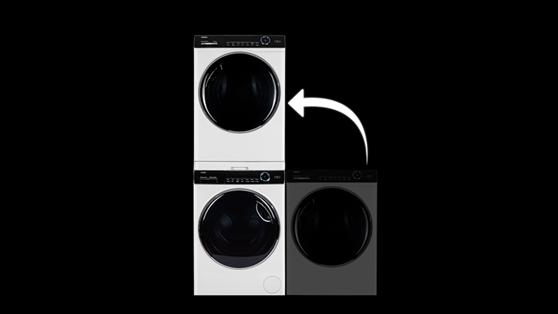 Premium Collection Stacking Kit HASTKU10 – Innowacyjne rozwiązanie do Twojej pralni