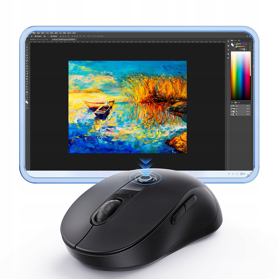 Trzy poziomy DPI – precyzja dostosowana do Twoich potrzeb