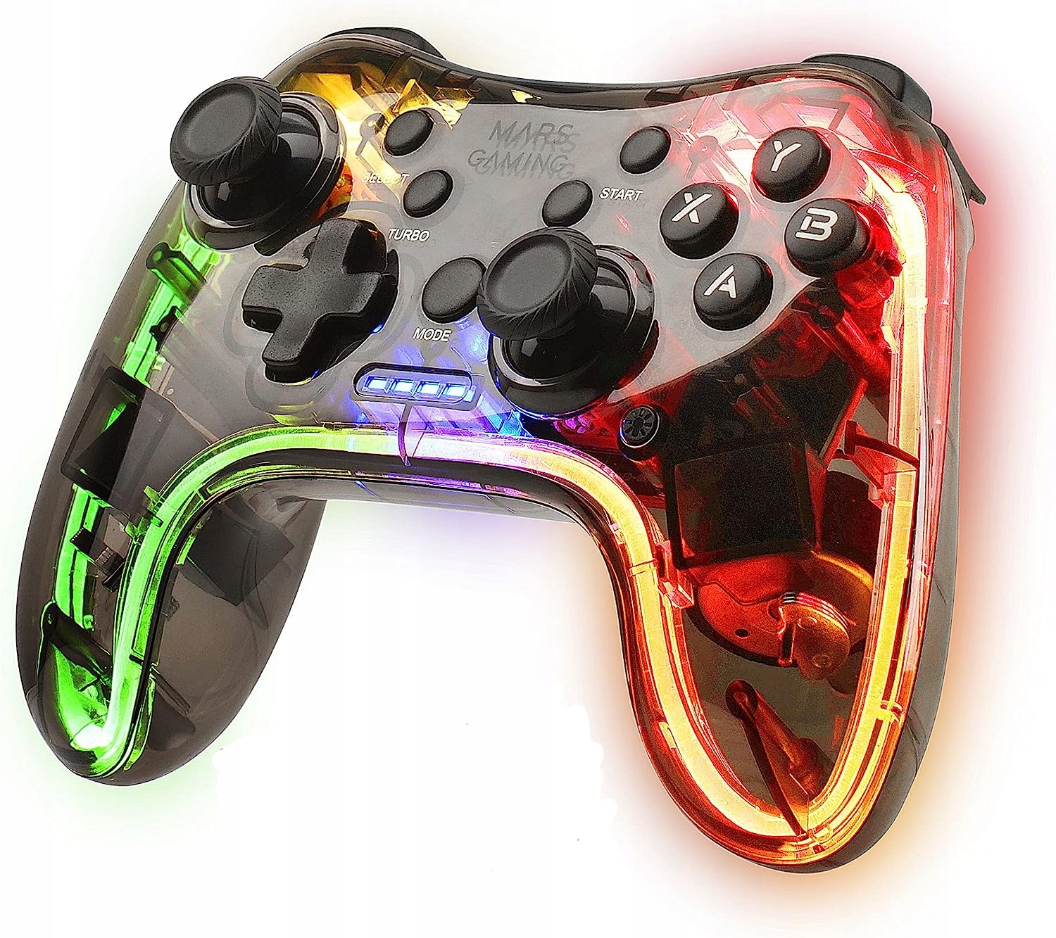 Mars Gaming MGP-24 – Bezprzewodowy gamepad RGB 2.4GPRO
