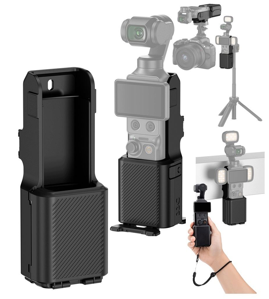Etui uchwyt magnetyczny 2w1 obudowa ochronna JJC do DJI Osmo Pocket 4 / 3 – Idealna ochrona i wygoda