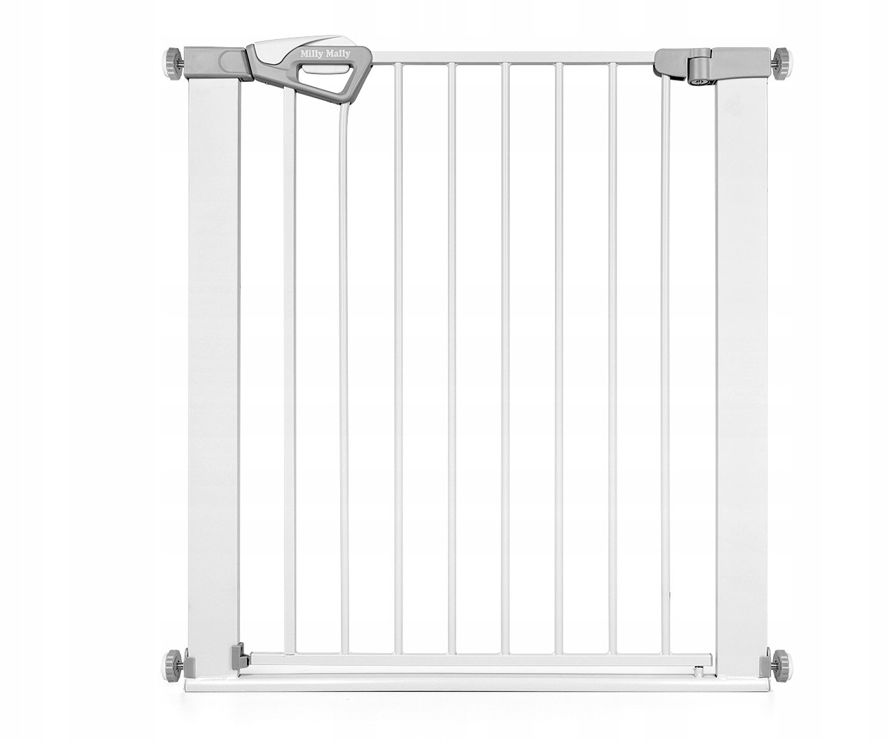 Milly Mally Bramka zabezpieczająca Barierka na schody Guardy 83 White – Bezpieczeństwo Twojego dziecka
