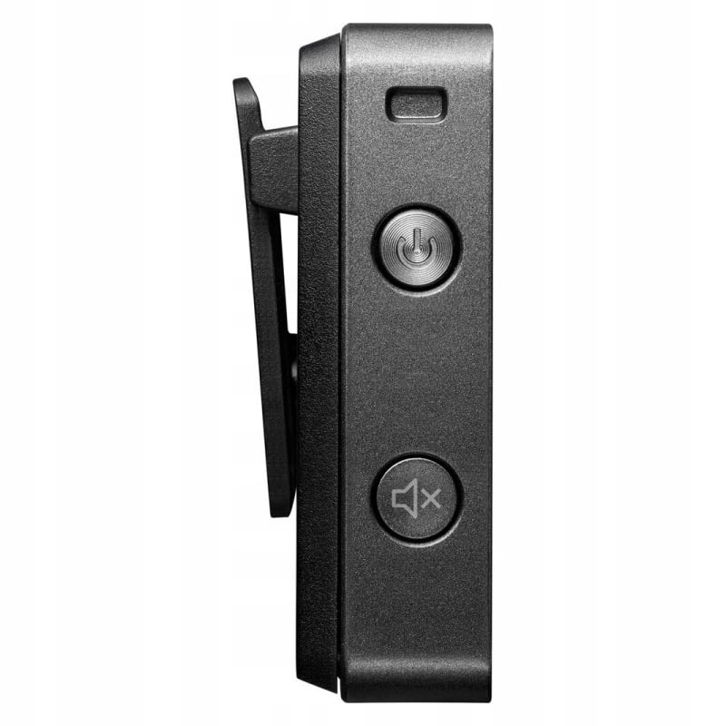 Wbudowany mikrofon i klips do łatwego mocowania