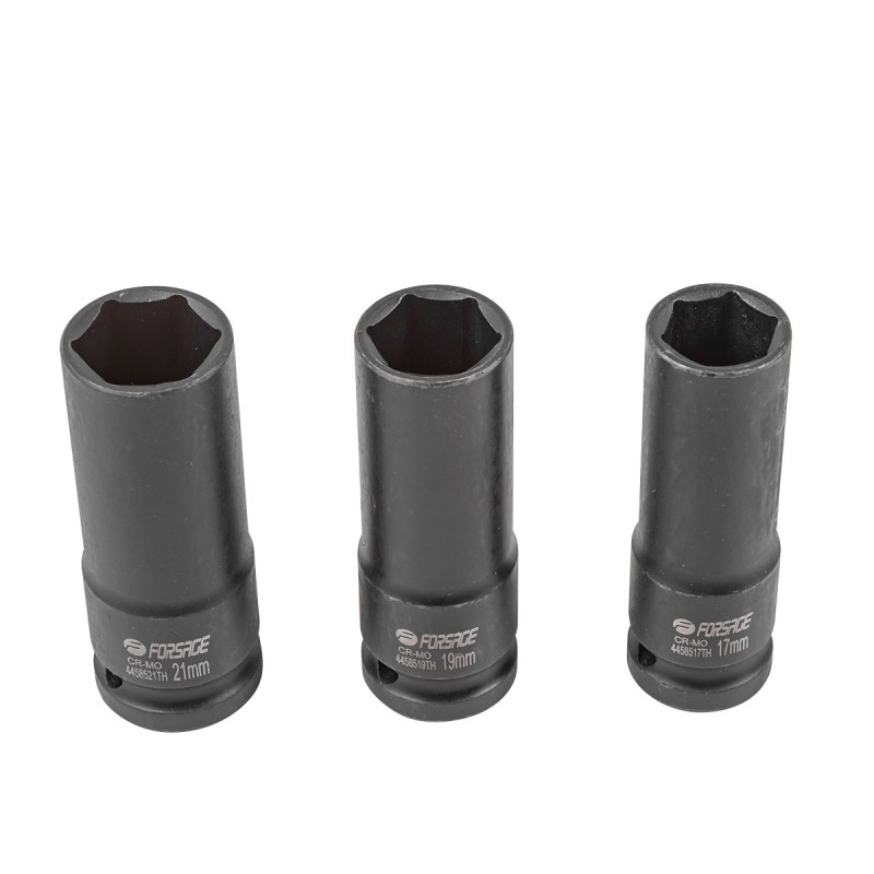 Wytrzymałe nasadki udarowe – Stal Chromowo Molibdenowa (Cr-Mo)