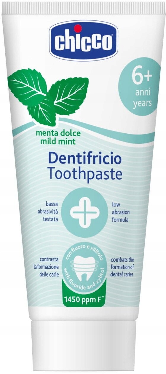 Przyjemny miętowy smak dla najmłodszych