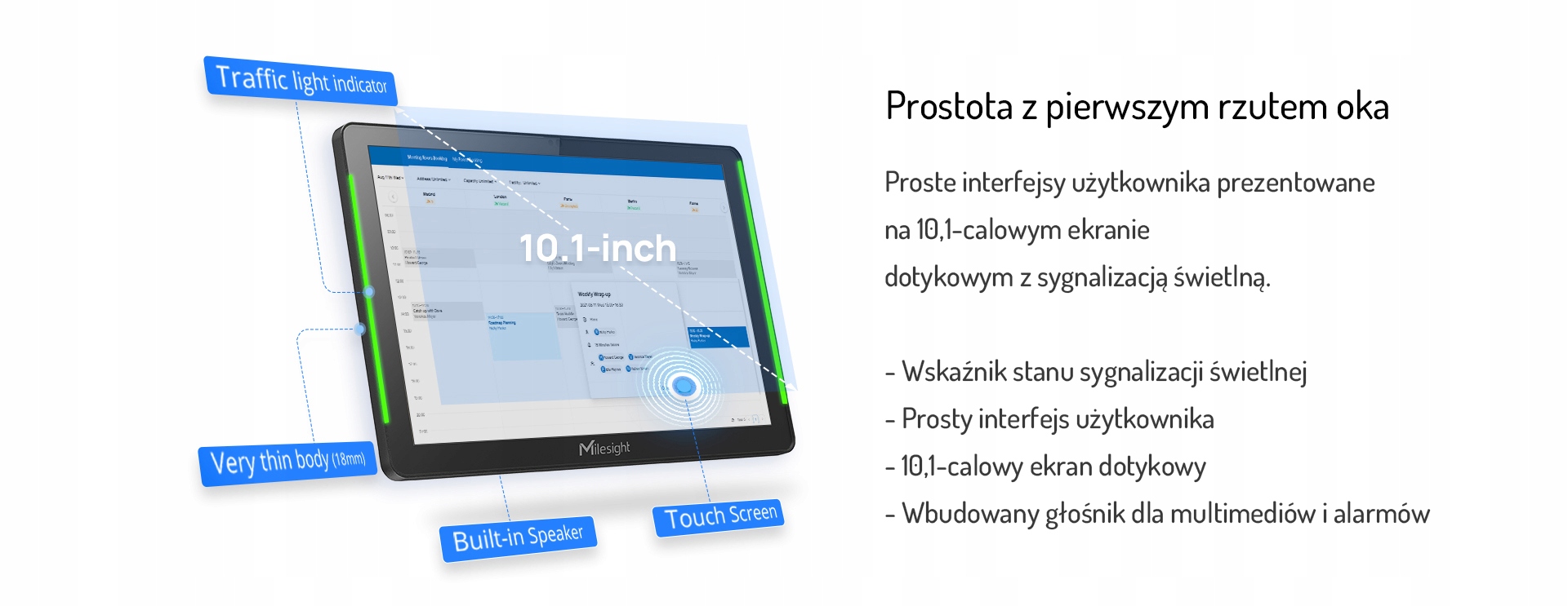 Wyświetlacz LCD 25,6 cm (10.1