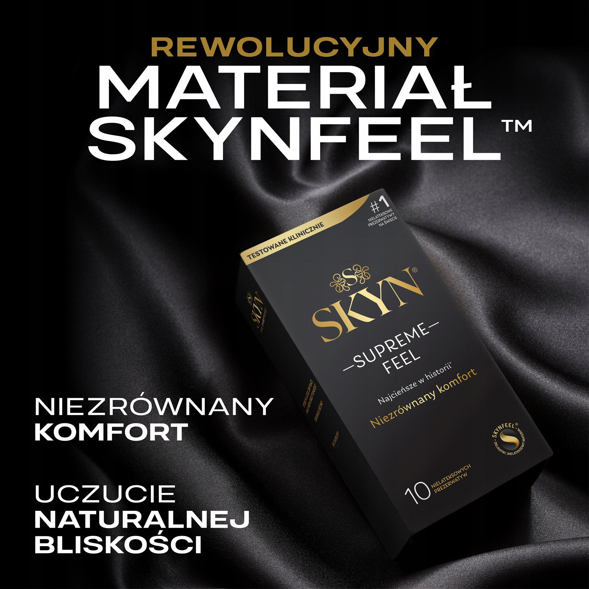 Materiał SKYNFEEL – Naturalne uczucie bliskości
