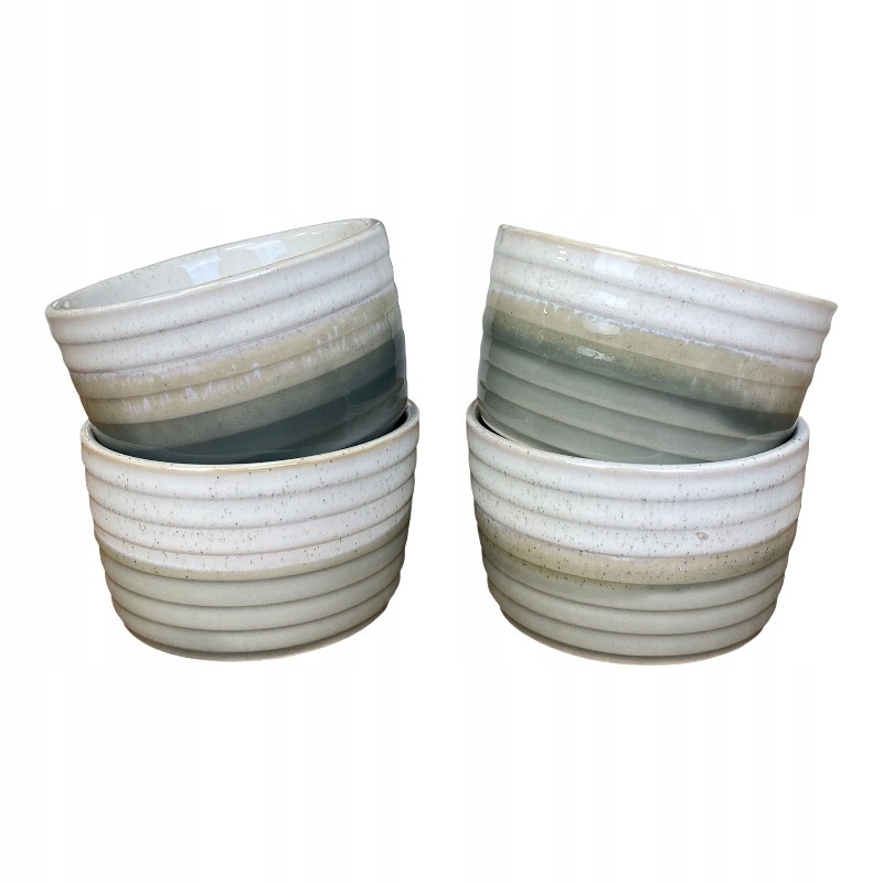Alpina - Zestaw ceramicznych foremek do pieczenia 10,2x6 cm (4 sztuki) – Idealne do Twojej kuchni