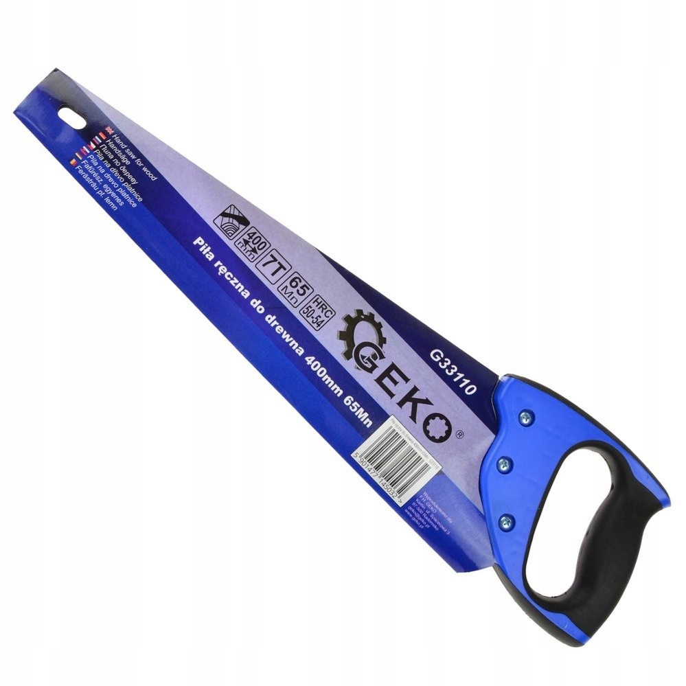 Geko Piła ręczna do drewna 400mm 65Mn – Wydajność i precyzja w cięciu
