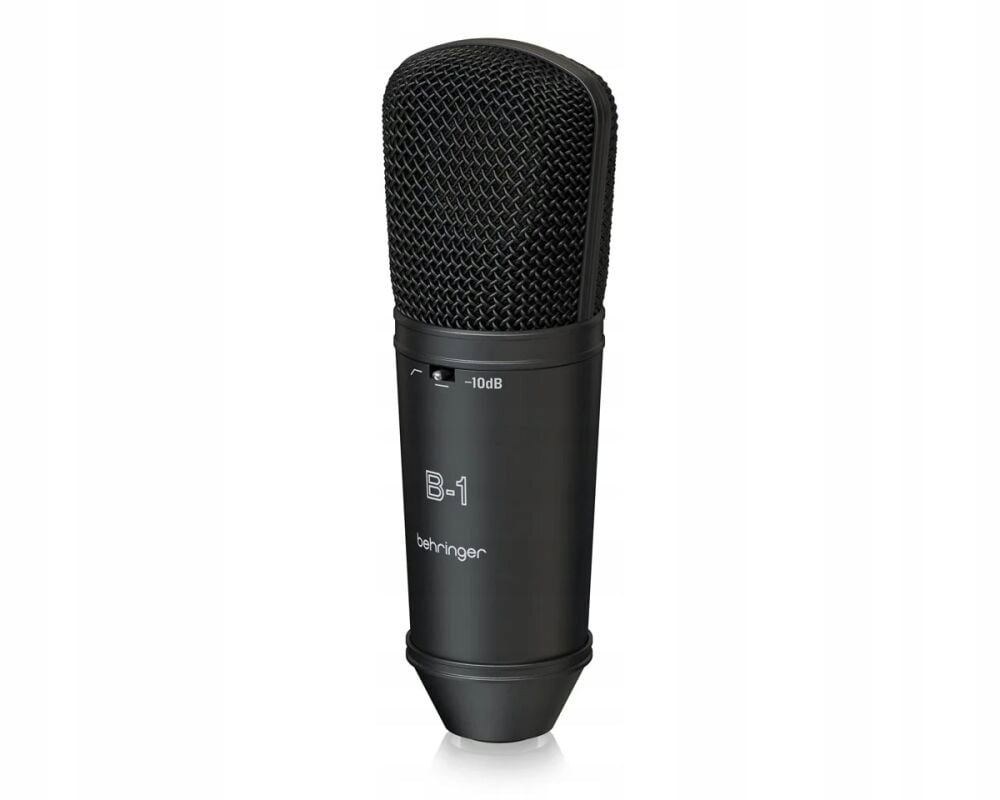 Behringer B-1 DARK EDITION – Profesjonalny mikrofon pojemnościowy do studia