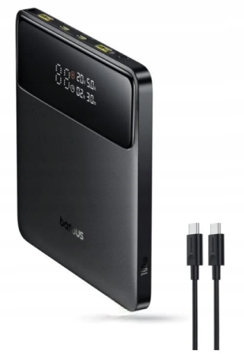 Powerbank BASEUS Blade H1 20000 mAh 100W Czarny – Wydajne ładowanie w zasięgu ręki