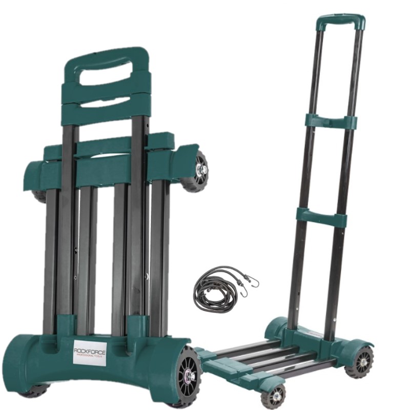 Rockforce Składany wózek transportowy – Idealne rozwiązanie do magazynu