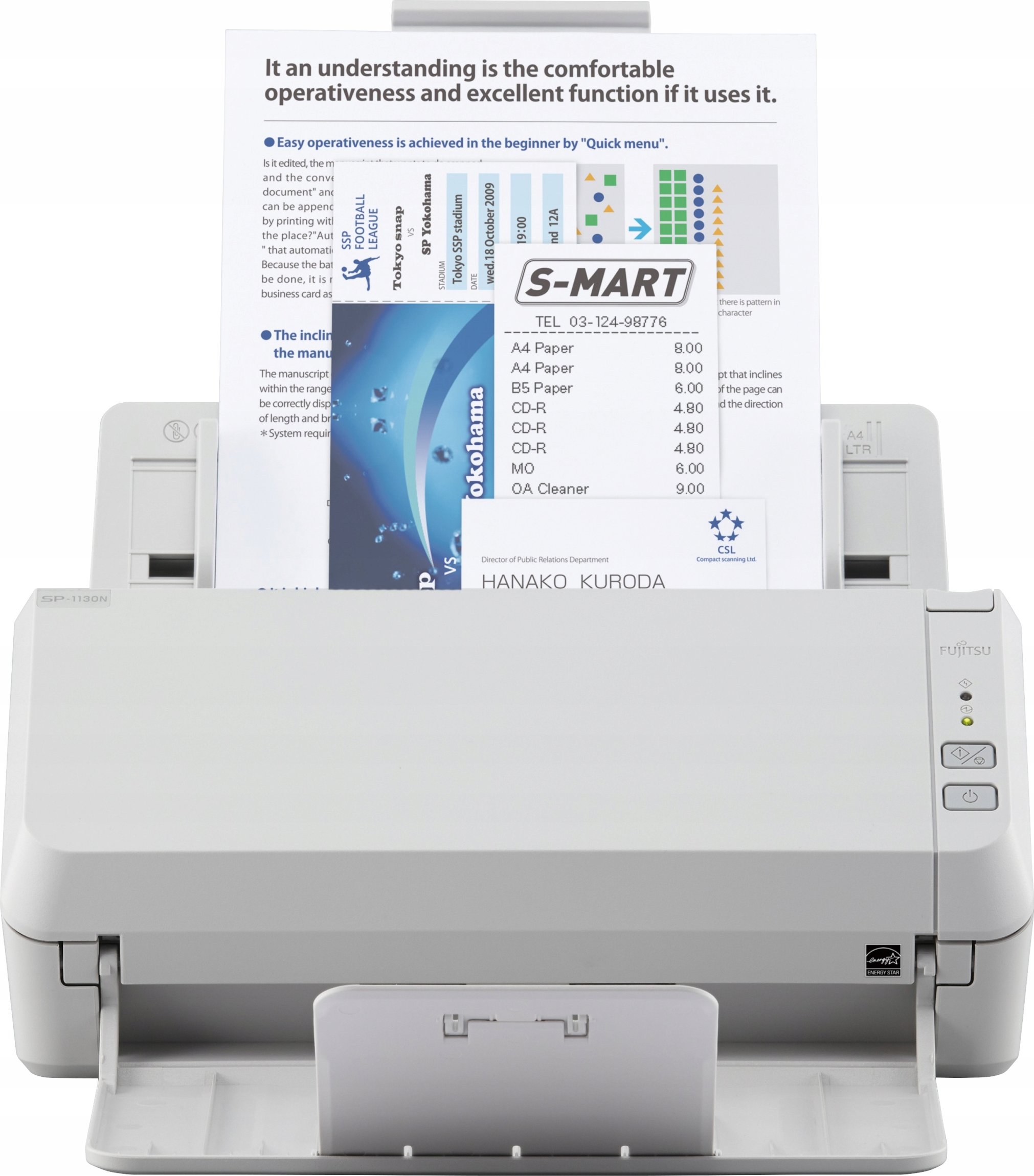 Skaner Ricoh SP-1130N – Wydajność i jakość skanowania w jednym