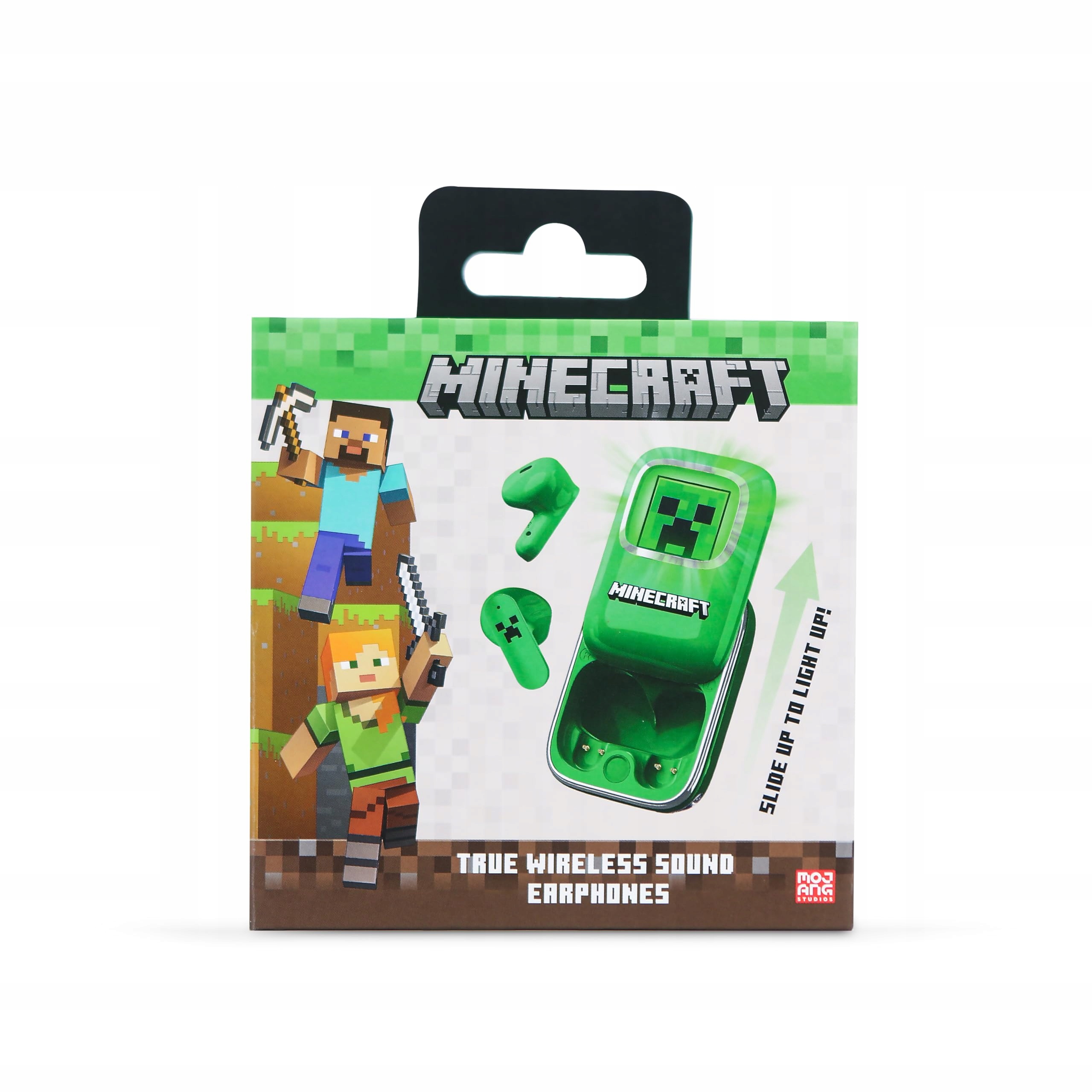Ausinės OTL - Minecraft Creeper SLIDE TWS - Bezprzewodowe słuchawki douszne