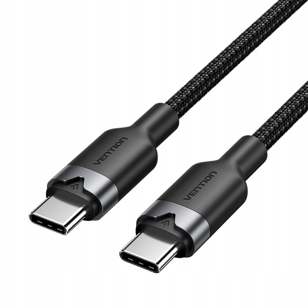 Kabel USB-C do USB-C Vention 3A 480Mbps 60W PD – Wysoka jakość i niezawodność