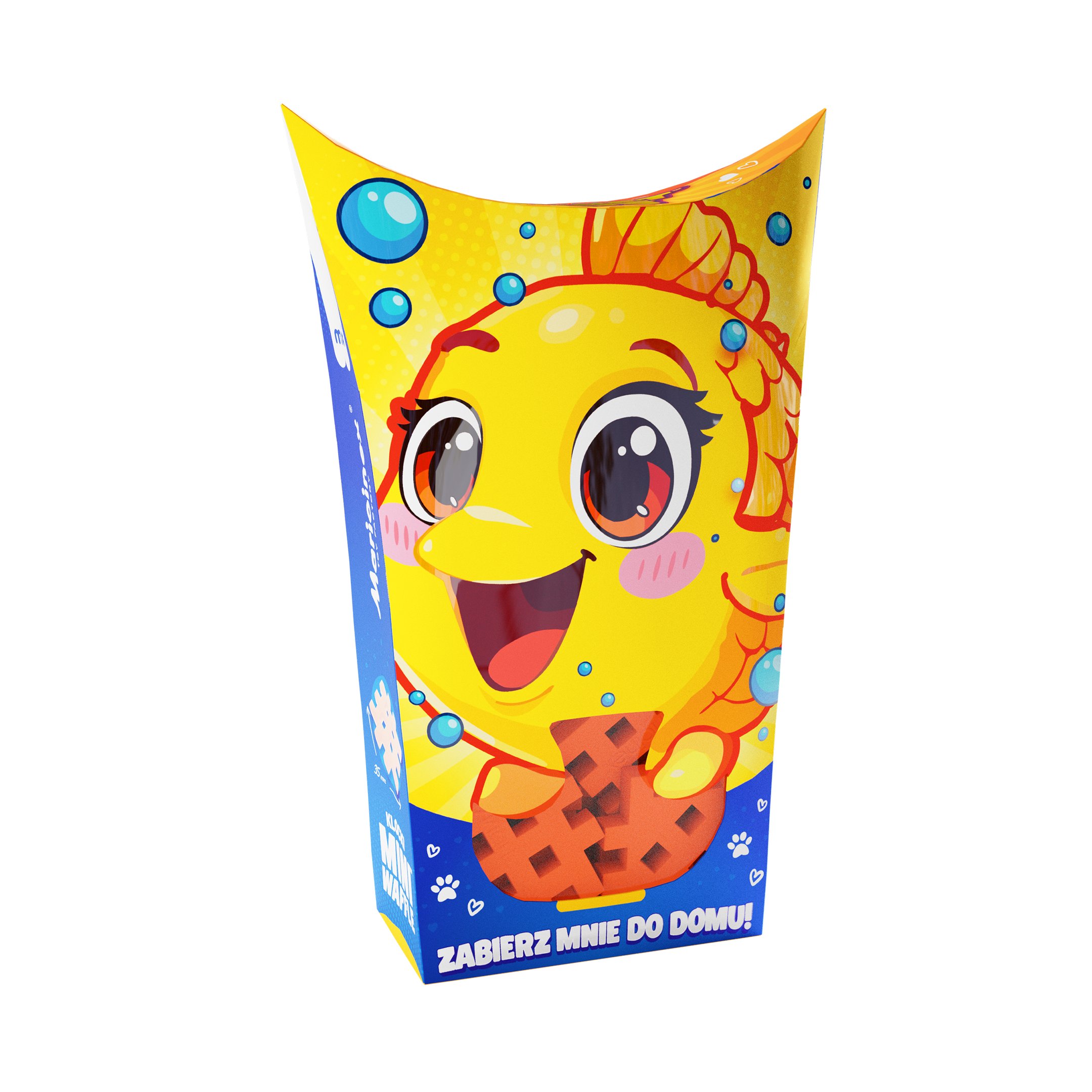 Klocki wafle mini PocketPets Ryba 07184 – Kreatywna zabawa dla najmłodszych