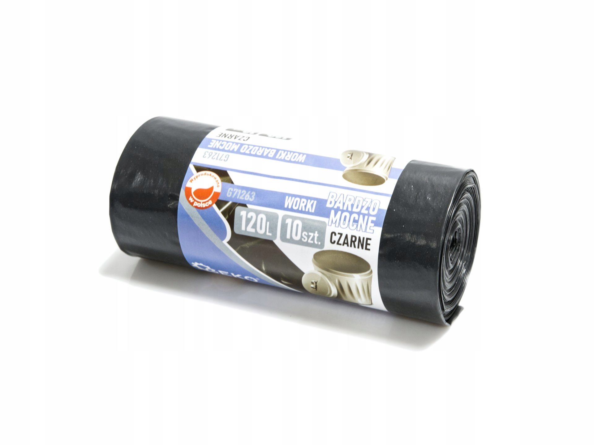 Geko Worki na śmieci BARDZO MOCNE 120L – Idealne do utylizacji odpadów