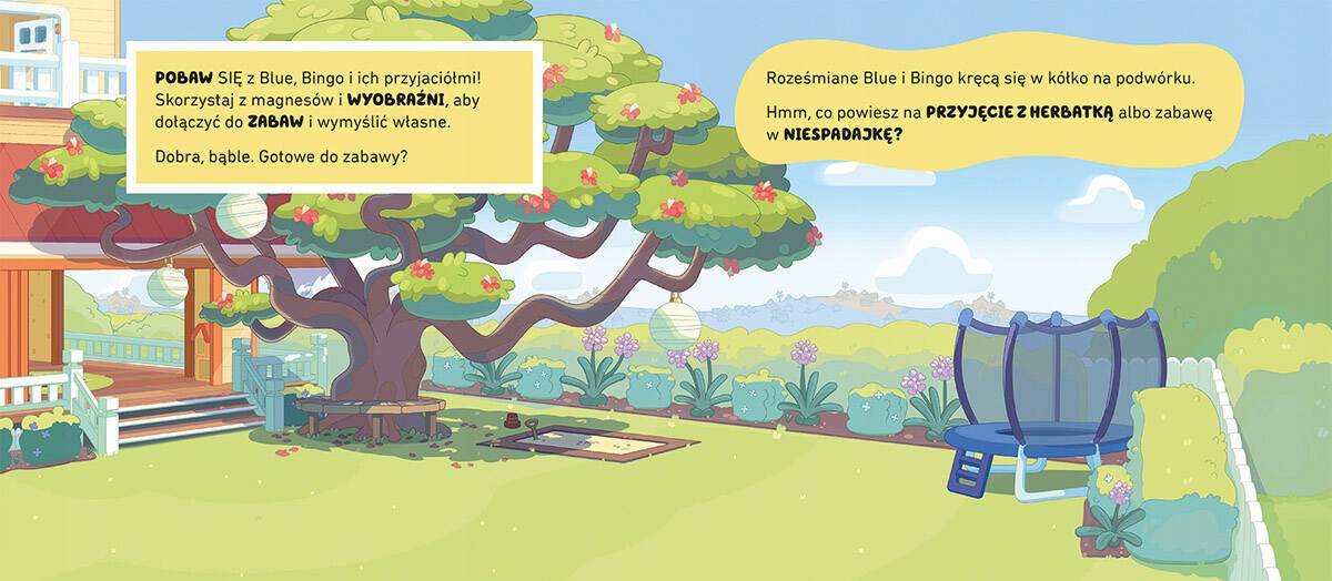 Urocze magnesy Blue i Bingo – Stwórz własne scenki