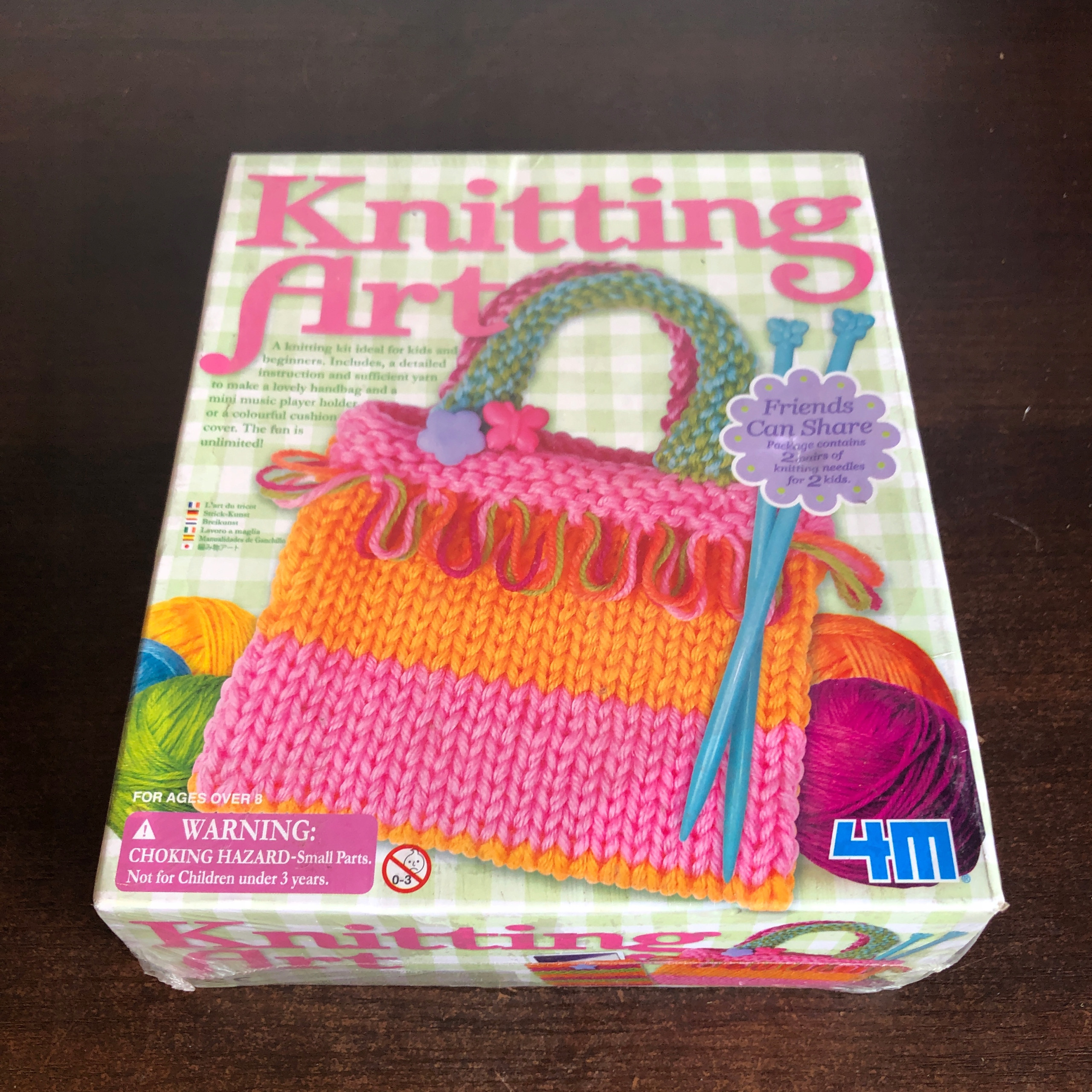 Zestaw Kreatywny Knitting Art Nowe – Twórcza zabawa dla dzieci