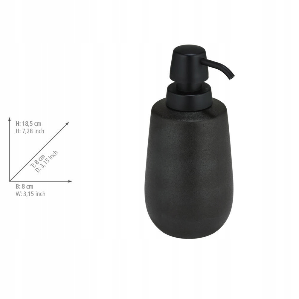 Pojemność i wymiary dozownika