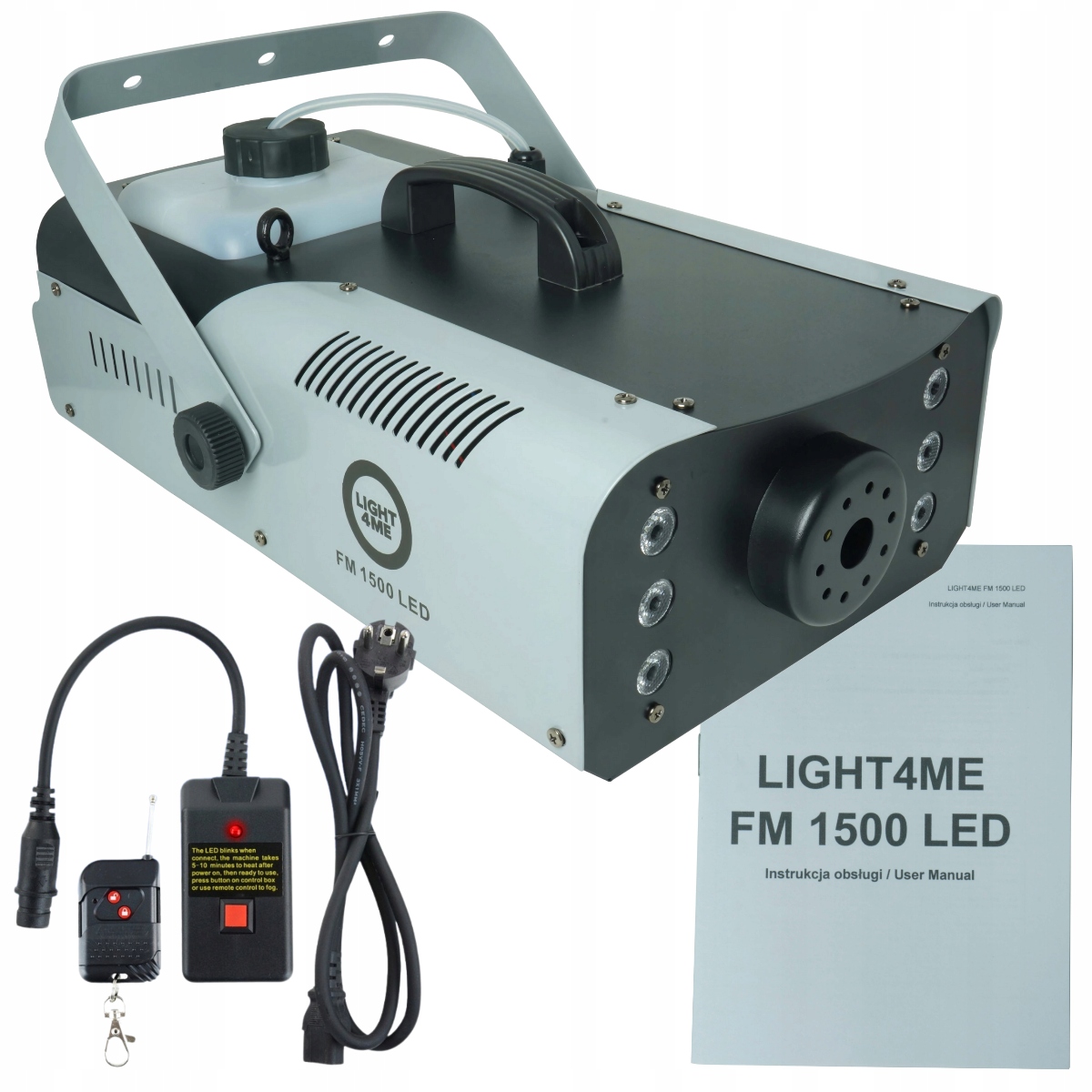 Wydajność i moc – 1500W dla niezapomnianych efektów