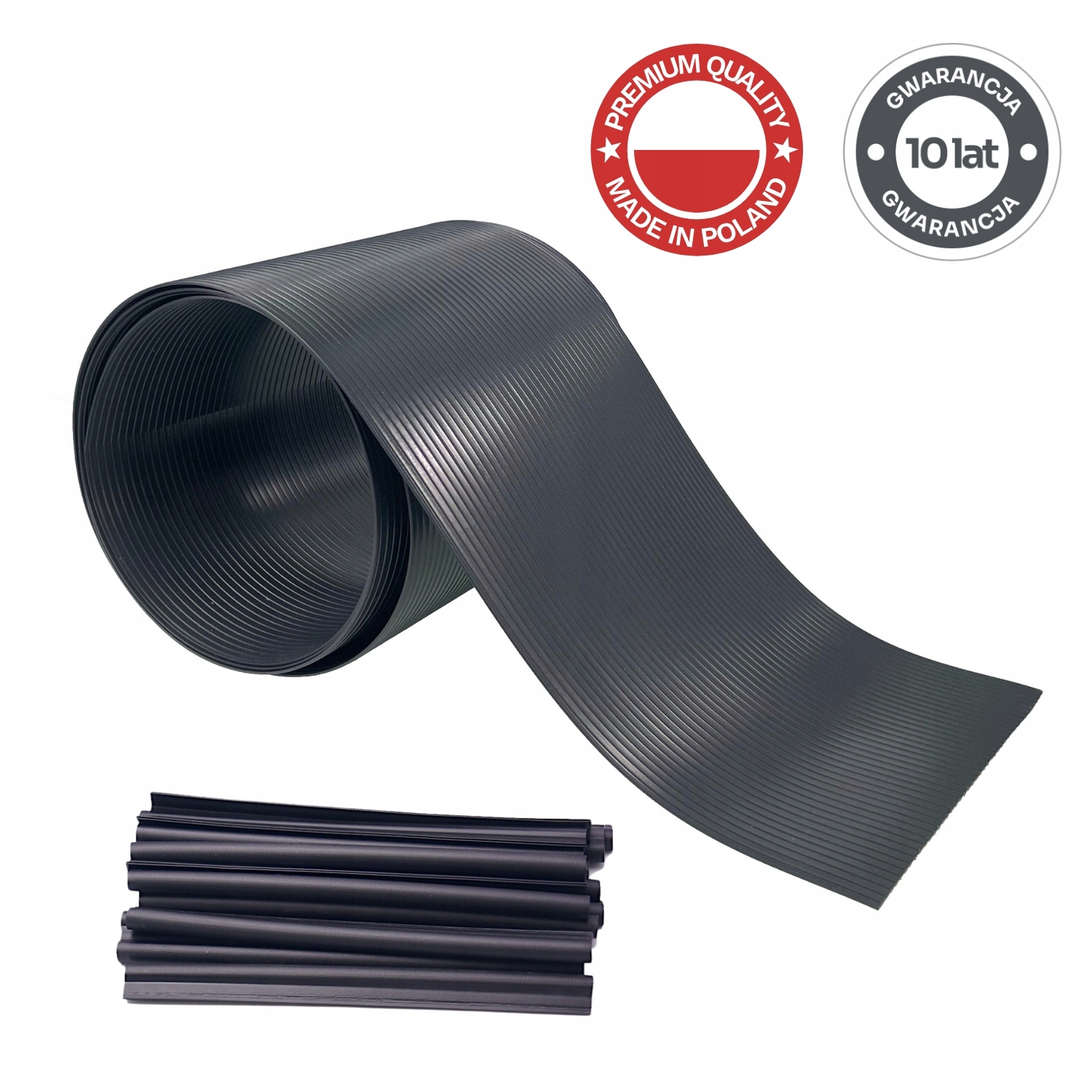 Taśma ogrodzeniowa PASKI 6 x 2,55mb CLASSIC 19cm PROTECTO GRAFIT – Idealne rozwiązanie dla Twojego ogrodu