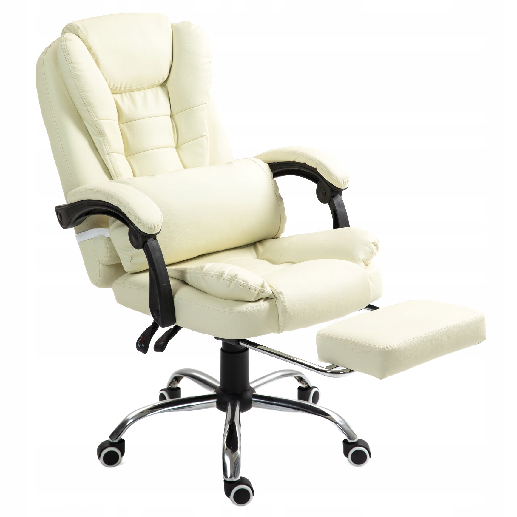Fotel biurowy NBK005 ECRU – Komfort i styl w Twoim biurze