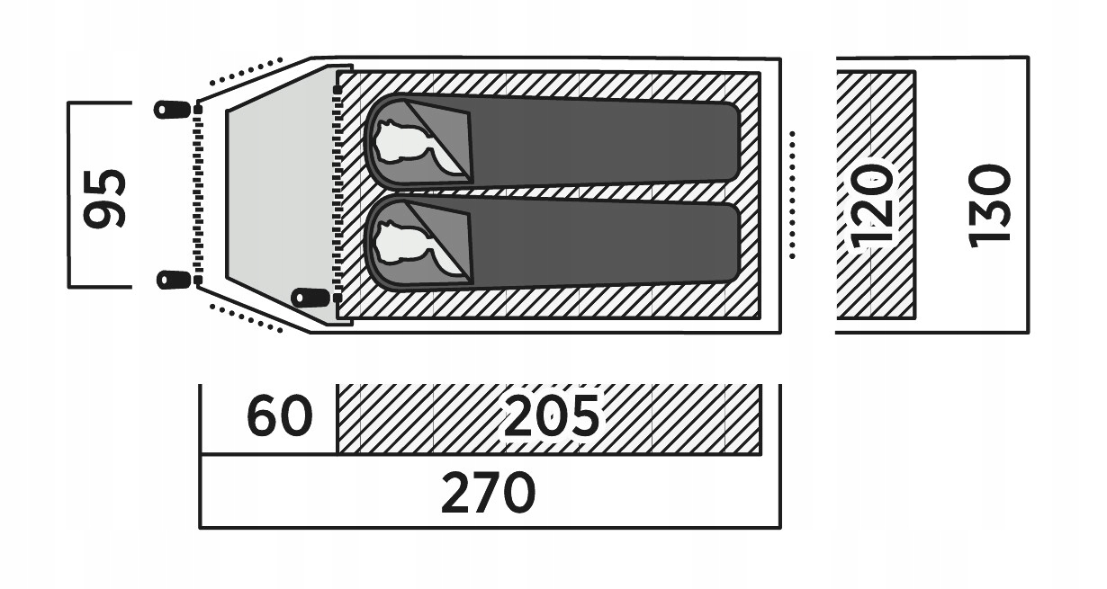 Wewnętrzny namiot SleepTight – lepszy sen w terenie