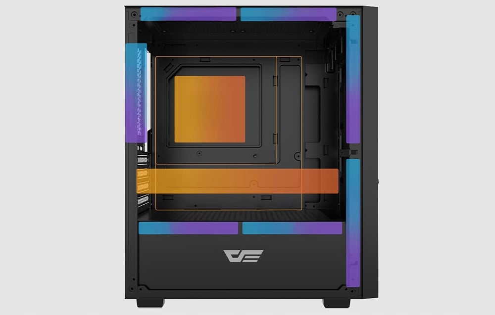 Kompaktowa konstrukcja Micro-ATX dla oszczędności miejsca