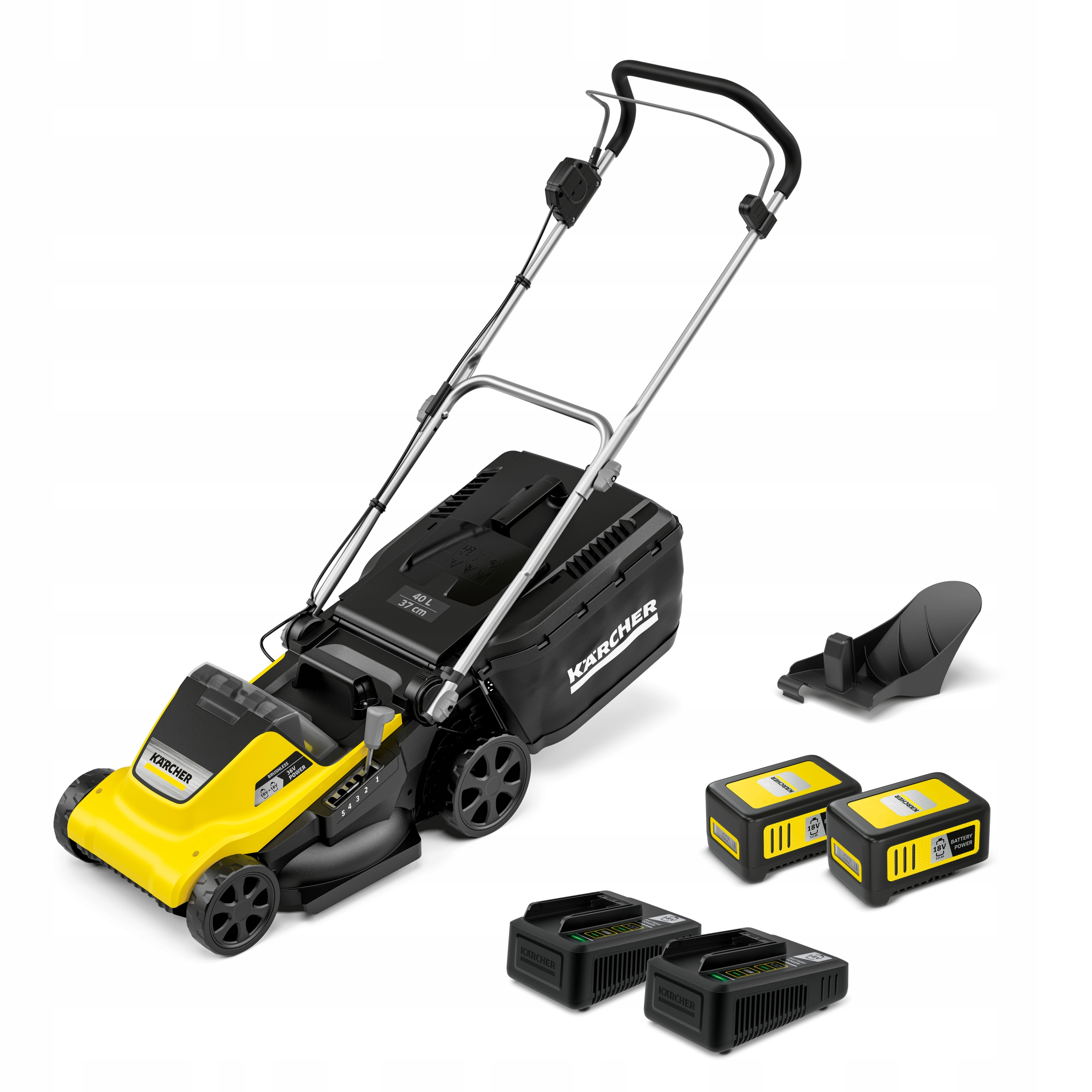 Kosiarka akumulatorowa Karcher Kärcher LMO 4-18 Dual Battery Set – Wydajność i komfort w koszeniu