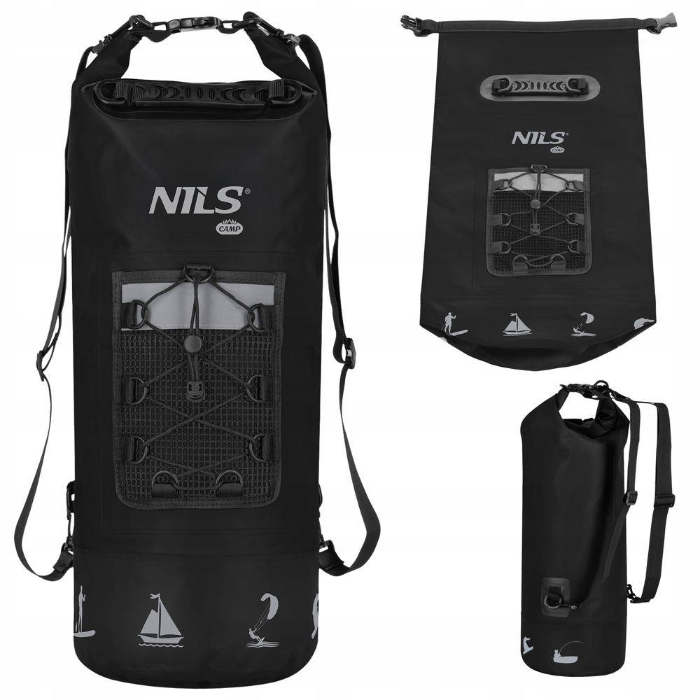 Worek plecak żeglarski wodoodporny torba na kajak Nils Camp NC17108 – Idealny towarzysz wodnych przygód