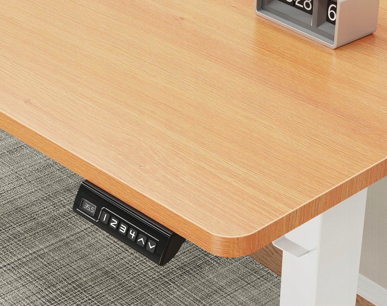 Płynna regulacja wysokości z prędkością 20 mm/s