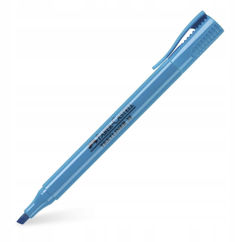 Zakreślacz Faber-Castell 157751 – Niebieski marker do biura