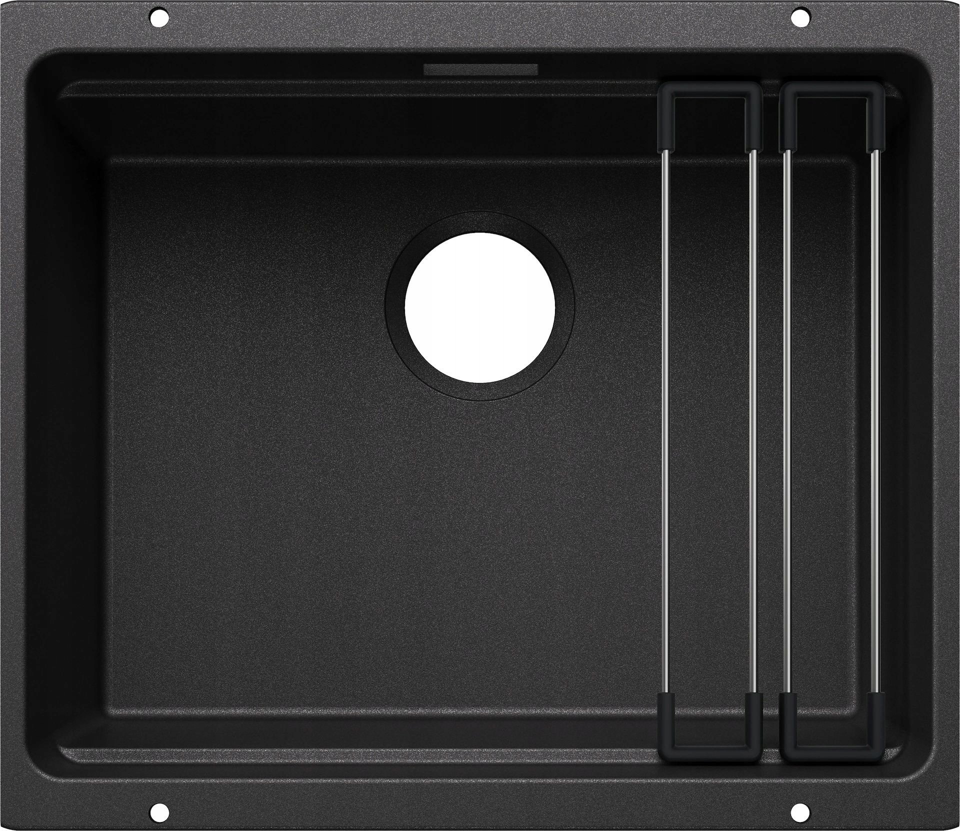 Zlewozmywak Blanco BLANCO ETAGON 500-U Silgranit antracyt – Elegancja i funkcjonalność w Twojej kuchni