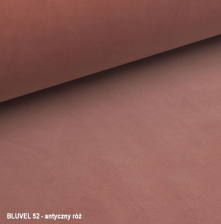 Wygodne siedzisko tapicerowane aksamitem