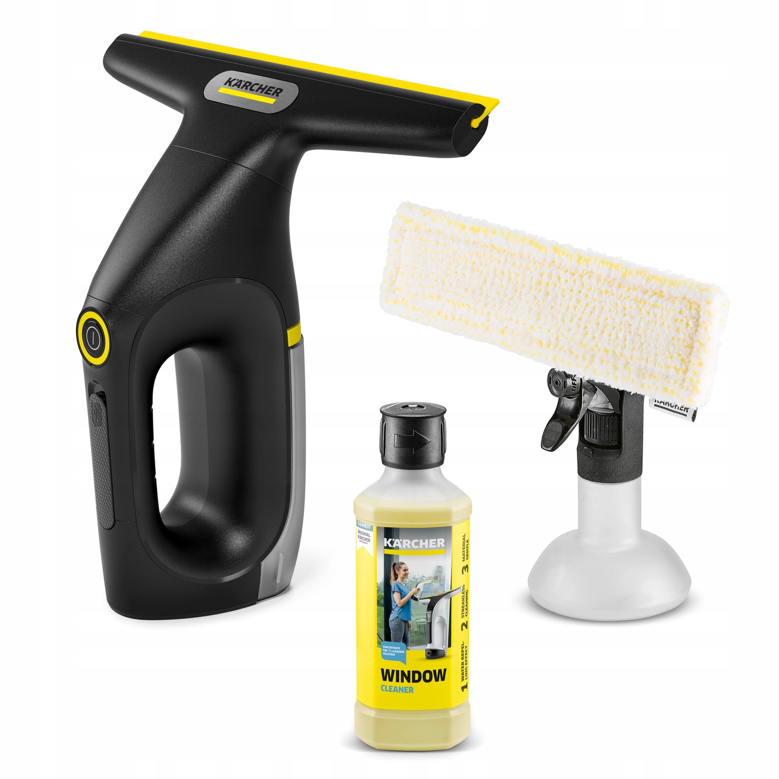 Myjka do okien Karcher WV 2 Universal Extra+ Black – Idealne rozwiązanie do czyszczenia
