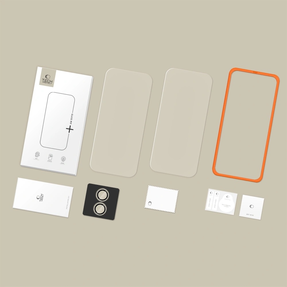 Szkło hartowane Tech-protect Easy Set+ do Apple iPhone 17 Clear – Ochrona na najwyższym poziomie