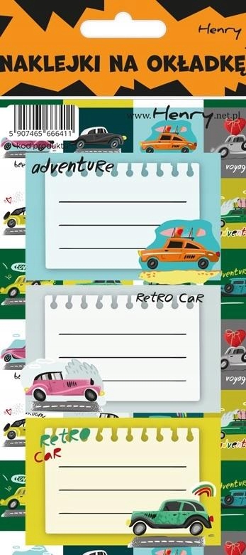 Wysokiej jakości naklejki filcowe z motywem Cars