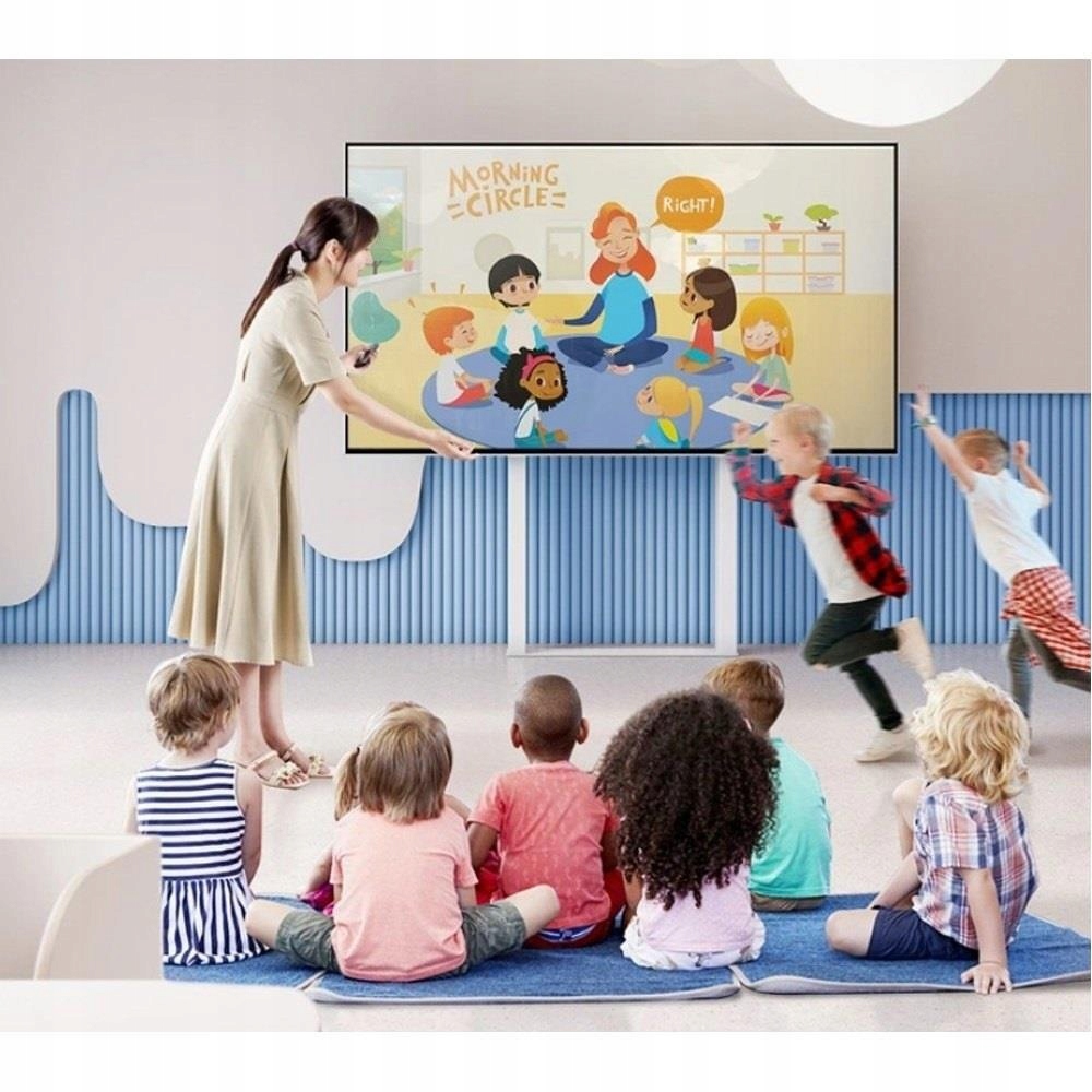 Stabilna konstrukcja – Bezpieczeństwo dla dużych telewizorów