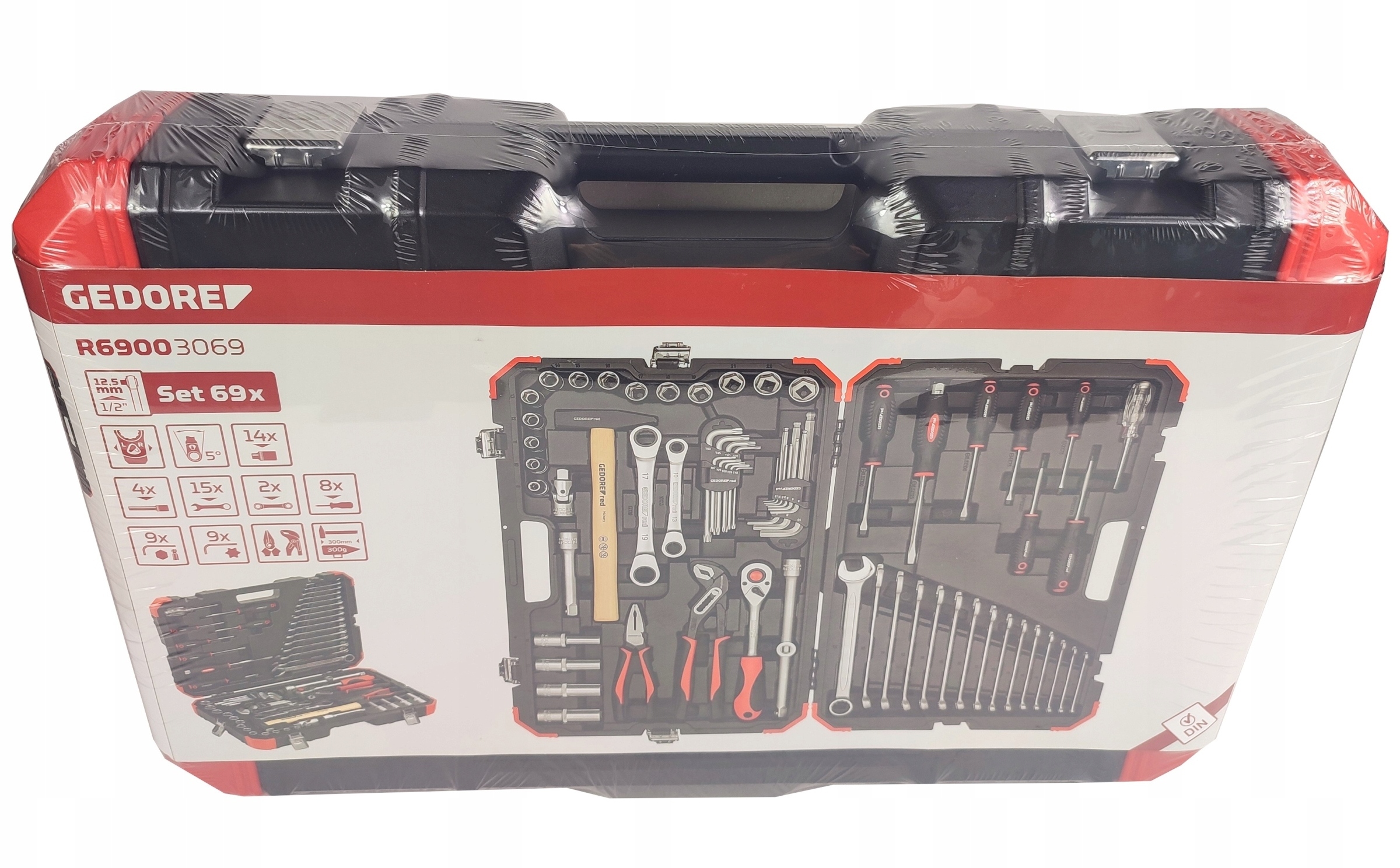 Ergonomiczna walizka do przechowywania i transportu