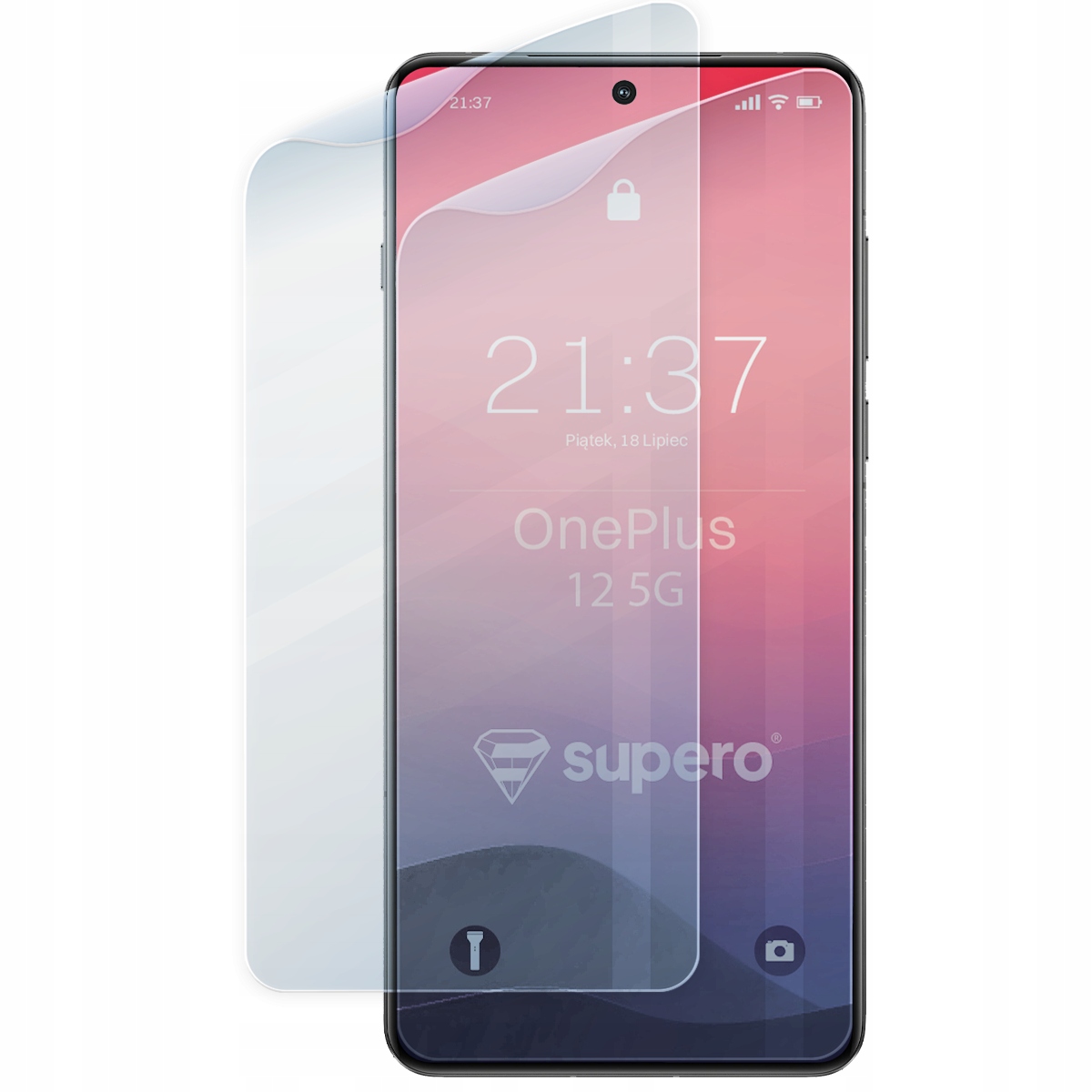 Folia hydrożelowa do OnePlus 12, Supero – Ochrona na najwyższym poziomie